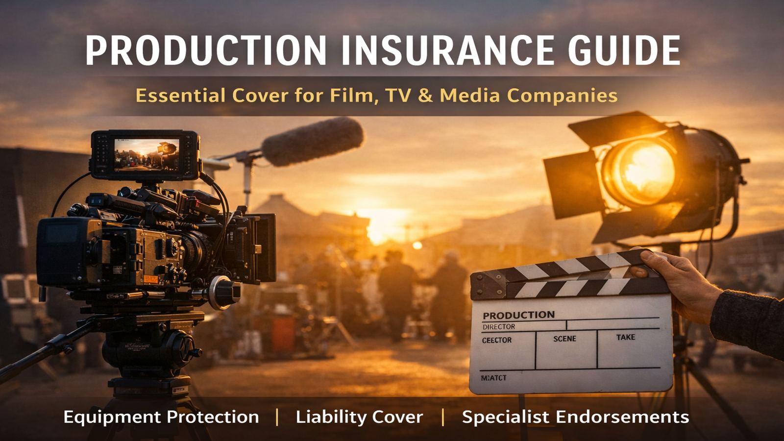 Production Insurance Guide UK | TV, Commercial & Media Production Insurance